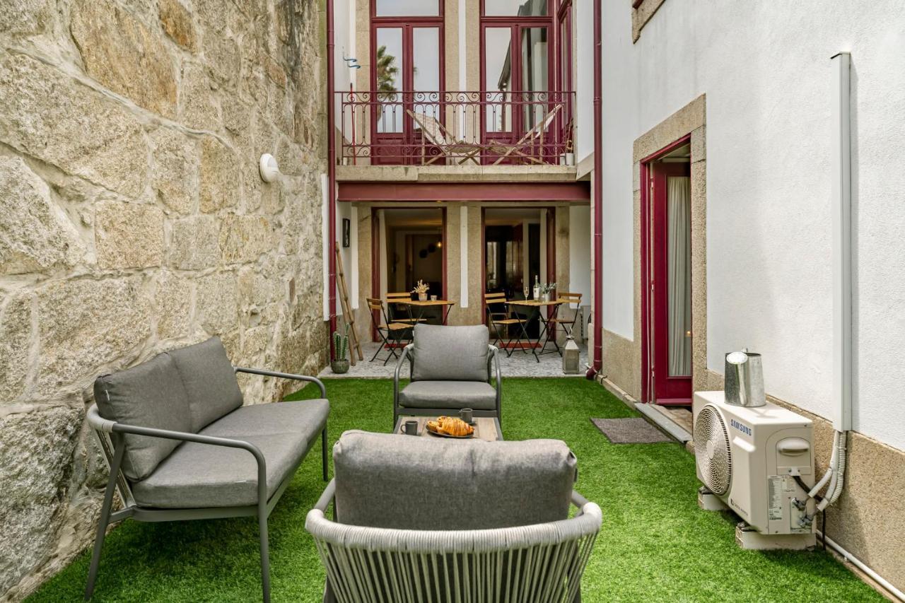 Ferienwohnung Private Garden In Porto City Center Exterior foto